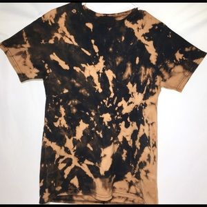 Black Reverse Tie-Die Shirt